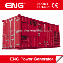 1000kw power generator with Cummins diesel engine silent/soundproof Container type